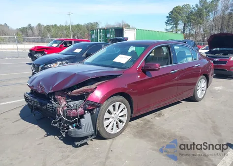 2013 Honda Accord Ex-L V-6 from USA, damaged, VIN 1HGCR3F87DA013217